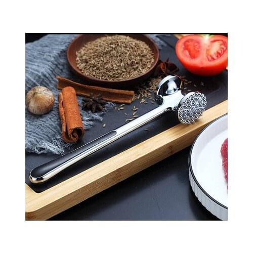 Kitchen Gadgets Multifunction Meat Hammer Two Sides Loose Tenderizers Portable Steak Pork Tools Aluminum Alloy Dropshipping