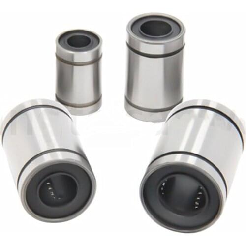 4pcs LM3UU LM4UU LM6UU LM8UU LM10UU LM12UU LM13UU LM16UU LM20UU Linear Shaft Linear Bushing CNC Linear Bearings CNC Shaft Parts