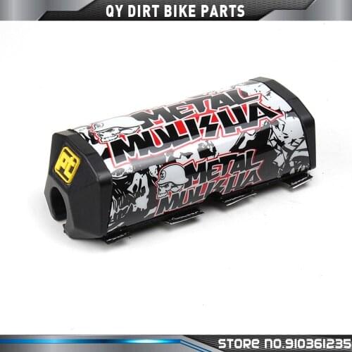 Handlebar Pads Fat Bar 1-1/8" Pack Dirt Bike Motocross Fat MX Rubber Racing Handlebar