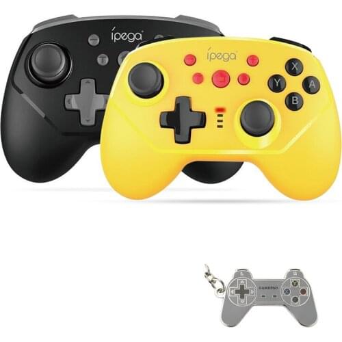 For Switch Ipega PG-9162 Gamepad Wireless Wired Switch Gamepad Controller 6-axis Gyroscope Turbo Joystick
