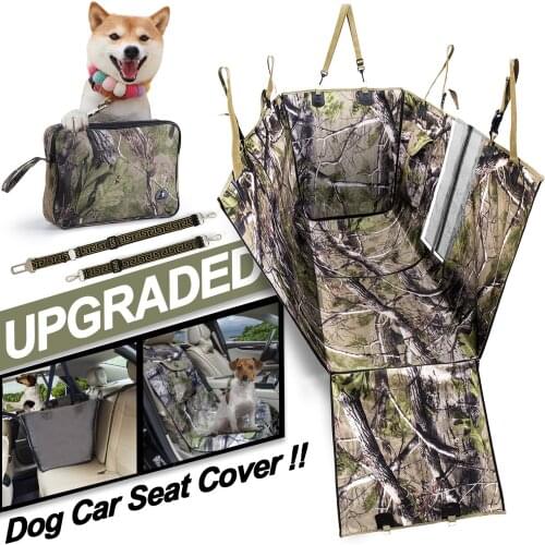 New Multifunctional Pet Dog Dirt-proof and Waterproof Pad for Car Rear Seat Dog Car Seat Cover Pet Dog Cat Carrier Dog Stuff