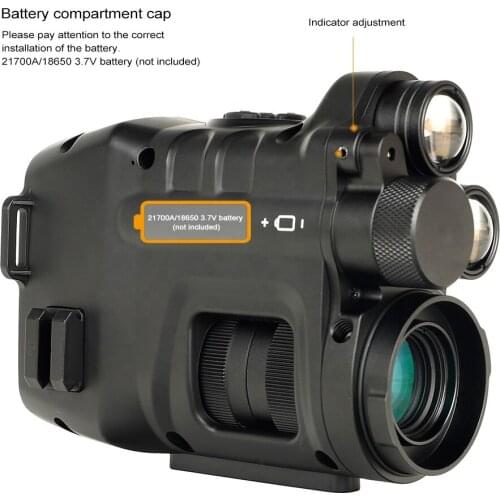 Ohhunt Day And Night Infrared Riflescope 1080P W/ Wifi App 940 IR Hunting Digital Night Vision Scope