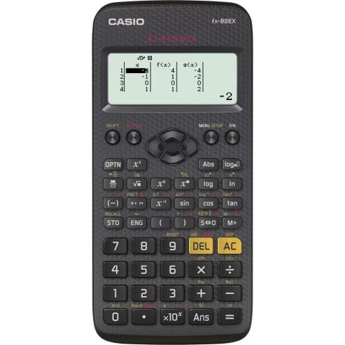 Original CASIO FX-82EX Scientific Calculator 274 Functions 10 + 2 Digits Engineering Students High School Lab Office