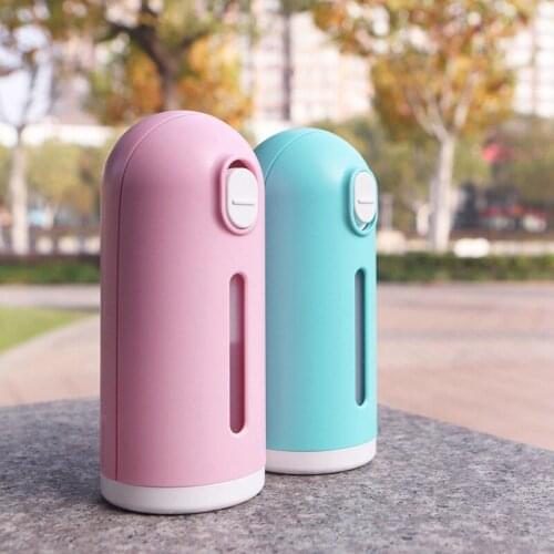 300ML Portable Dog Water Bottle Pet Dog Cups Pet Travel Water Cups Dogs Cats Feeding Water Outdoor ABS Drinking Pet Products