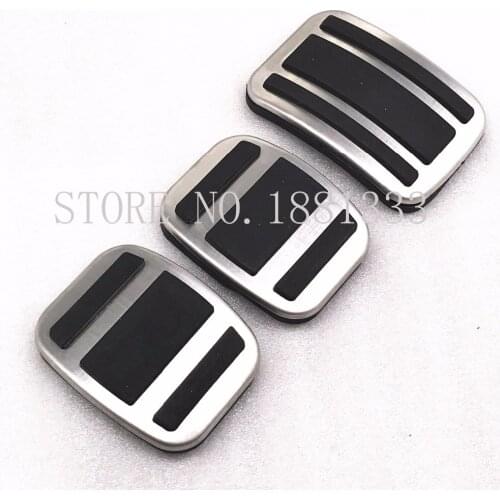 TTCR-II Accelerator Brake Clutch Pedals Pad Kit For Peugeot 308S 308 408 4008 5008 2017 2018 AT/MT Plate Styling Stickers Cover