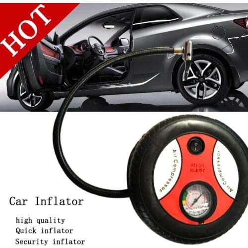 Free Shipping Mini Portable Truck Bus Car Air Compressor 12v Auto Inflatable Pumps Electric Tire Inflaters