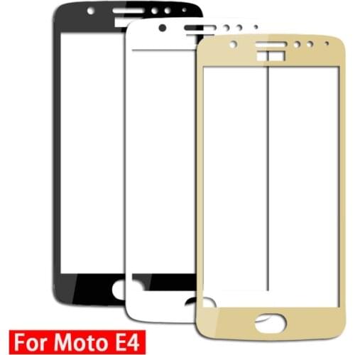 Full Cover Tempered Glass For Motorola Moto E4 Screen Protector protective film For Moto E4 glass
