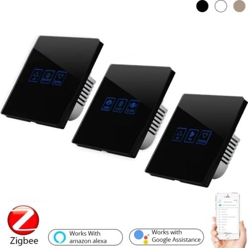 ZigBee3.0 Smart Wifi Touch Switch Neutral Wire Required 3Gang Switch 100-240V Smart Life Remote Control With Alexa Google EU/UK