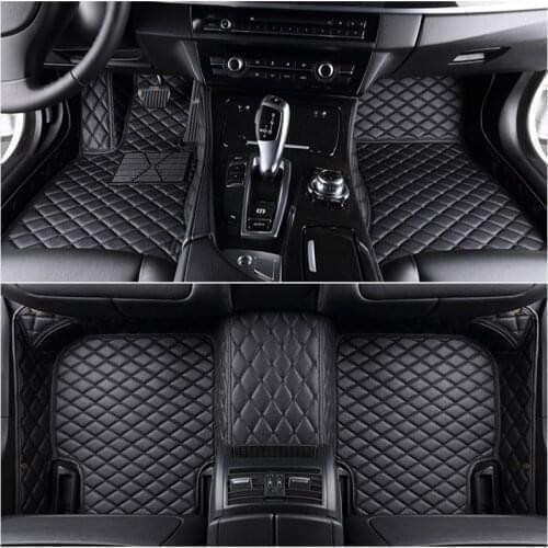 Custom 5 Seat car floor mats for renault fluence Duster LAGUNA Koleos KAPTUR KADJAR all models car mats auto accessories