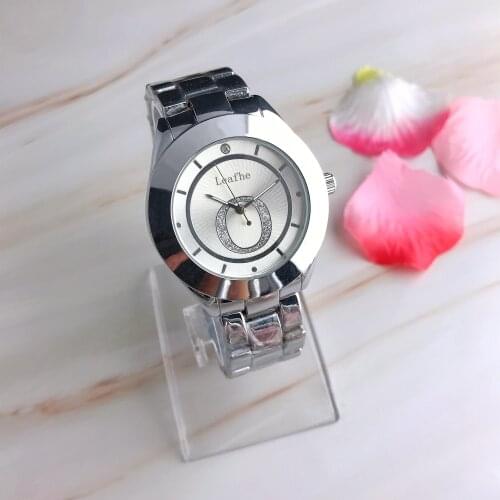 New Fashion Diamond Quartz Watches Stainless Steel Strap Butterfly Clasp Women Watch Montre Femme Relogios