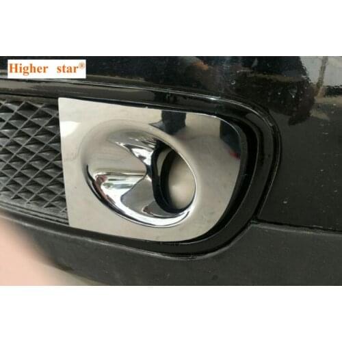 Higher star ABS chrome 2pcs car Front fog lamp decoration cover For Volkswagen Passat B5