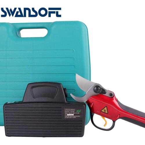 Electric pruning shears for vineyard and fruit tree cutting, cutting diameter 30MM, CE certified, Samsung lithium battery