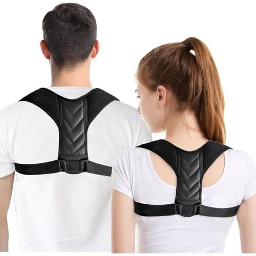 Adjustable Posture Corrector Brace Back Belt Support Corset Spine Shoulder Lumbar Posture Correction Support Corrector Unisex