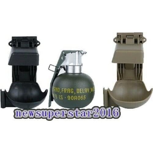 Cosplay Dummy Model ABS & Alloy M67 Tactical Frag Grenade & Molle Mount Holder