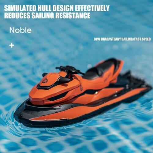 Mini Remote Control RC Boat Motorboat Childrens Toys Simulation Model For Water Skiing In Summer For Childs Birthday Presents