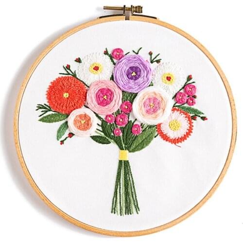 Embroidery Kit Handmade DIY Needle Arts And Crafts Cross Stitch Set Handcraft Home Decorations Sewing Tool