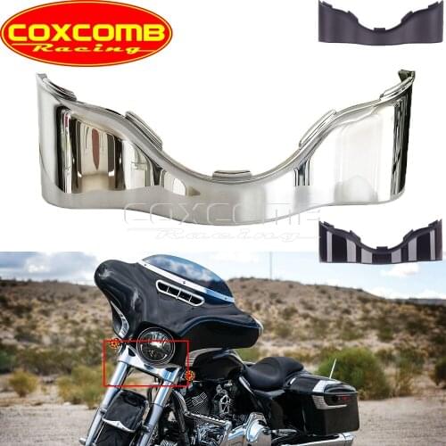 Motorcycle Outer Fairing Skirt Batwing Lower Trim For Harley CVO Electra Street Glide Standard Ultra Limited FLHX FHLT FLHT FLH