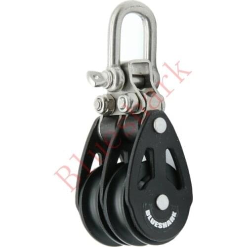 Sailboat Hardware 28 mm 1 3/32 Inch Aluminum Double Block 2101