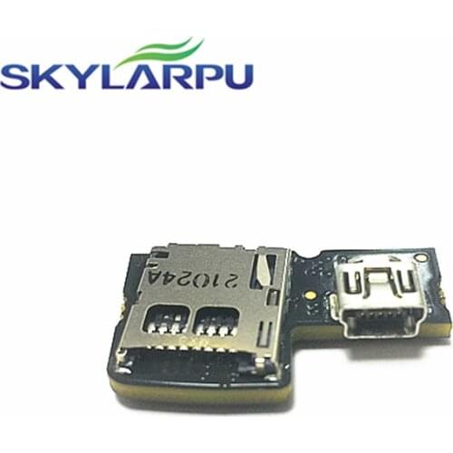Original PCB w miniUSB & microSD holder for Garmin Edge 810 TYPE-10 (810 touring) Repair replacement Free shipping