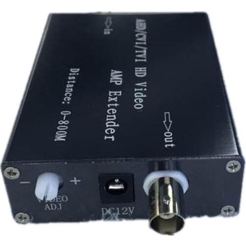 AHD CVI TVI Network Transmission Extender HD Coaxial Video Amplifier Transmitter 1000M