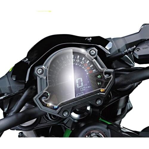 Moto Tachometer Lens Instrument prot Sticker Speedometer Film Screen Protector Stickers for Kawasaki Z900 Z650 2017