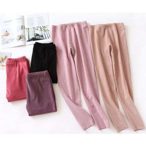 Fdfklak Couple Warm Pajama Pants Lounge Wear Autumn Winter New Sleeping Trousers Home Pants Women Sleep Bottoms Sleepwear