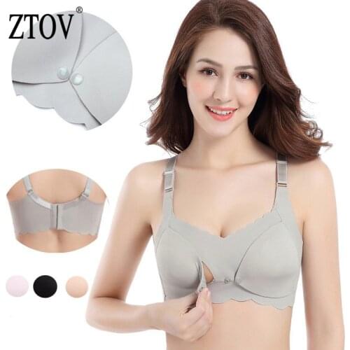 ZTOV Breastfeeding Bra for Nursing Pregnancy Moms Maternity Bra for Pregnant Women Lace Feeding Underwear Nursing Bra Intimates