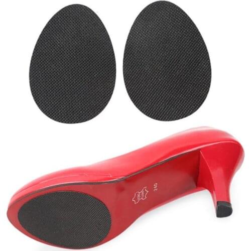 2PCS Anti-Slip Shoes Bottom Pads Women High Heels Forefoot Sole Non Slip Sticker Rubber Grips Outsoles Protector Inserts Pad
