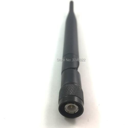 5pcs 4G Lte Antenna With Tnc Male Connector 5dbi 20cm Black Rubber Aerial