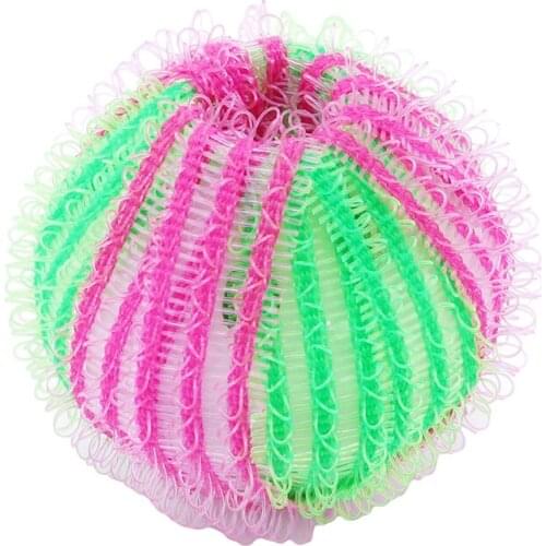 6pcs/pack Cleaning Laundry Balls Hot Sale Colorful Removing Conjuring Decontamination Clothes Winding Washing Balls