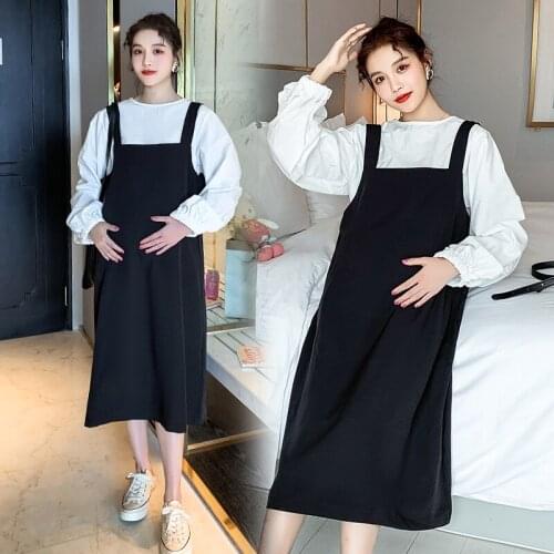 9617# Maternity Clothes Spring Autumn Cotton Pregnant Women Suit Clothes for Pregnant Women Pants Suit