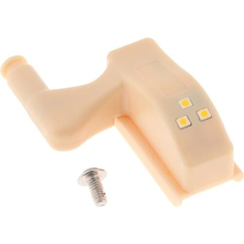 Wireless Cabinet Hinge LED Sensor Light Cupboard Closet Wardrobe Kitchen