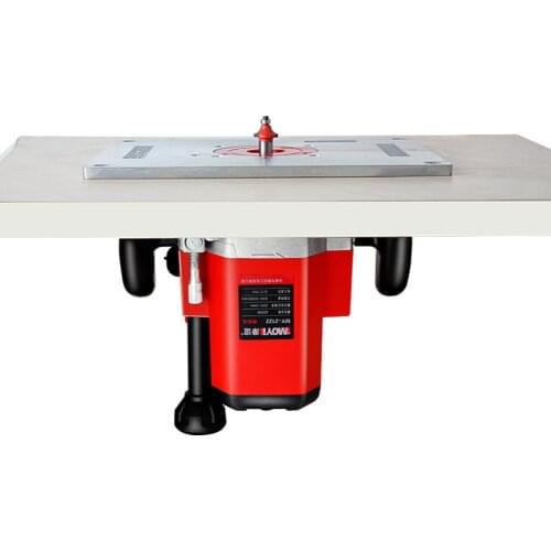 Woodworking engraving machine flip board electric wood milling trimming machine gong machine woodworking