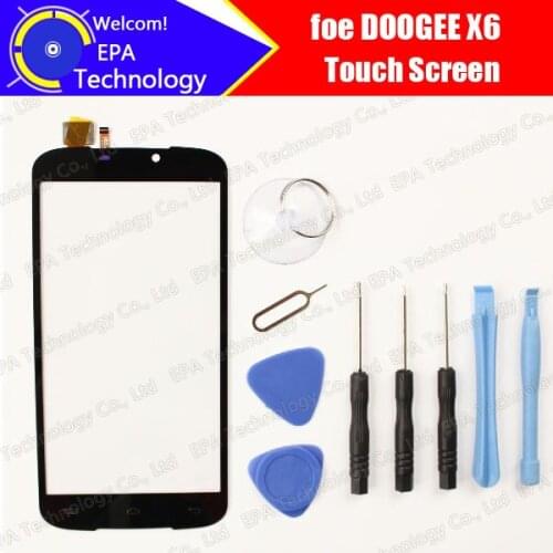 Doogee X6 Digitizer Touch Screen 100% Guarantee Original Glass Panel Touch Screen Digitizer For Doogee X6