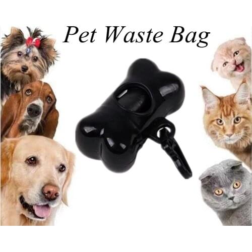 Pet Waste Bag Dispenser For Dog Waste Bag Holder Plastic Garbage Bag Dispenser Carrier Case Dog Pet Waste Poop Bags Dispenser