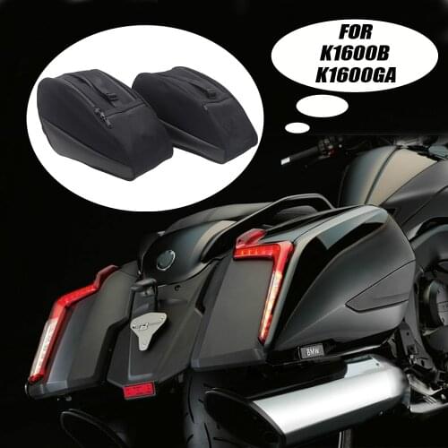 For BMW K1600B K1600 BAGGER K1600GA K1600 Grand America motorcycle side luggage lined saddle bag storage bag