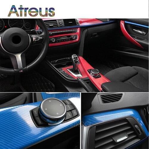 High Glossy 5D Carbon Fiber Vinyl Film Car Stickers for Toyota corolla e150 Mercedes Benz W204 W205 W203 W212 W213 Mini Cooper