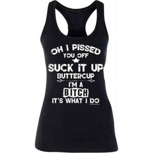 Summer Sleeveless Tank Top Letter Print Shirts Casual Slim Fit NEW Women Fashion Vest Sport Tops Plus Size Loose Tee Sale