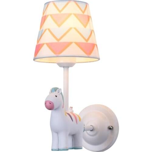 Nordic animal wall lamp led night lamps for kids dormitorio bedside bedroom light wall decor luminaire living room decoration