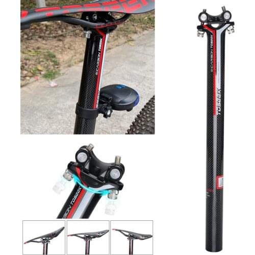 30.8mm Seat Post 350mm 400mm Bike Seatpost Bicycle Saddle Angle Adjustable Seat Post Stem for Road Bike Mountain Bike