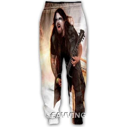CAVVING 3D Printed Finntroll Band Casual Pants Sports Sweatpants Straight Pants Sweatpants Jogging Pants Trousers