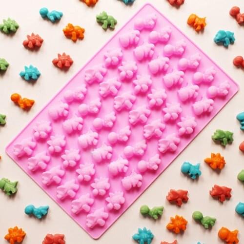 Dinosaur Chocolate Silicone Molds Heart Bear Fondant Molds for Pastry Mould for Baking Confectionery Equipment Silicone Forms