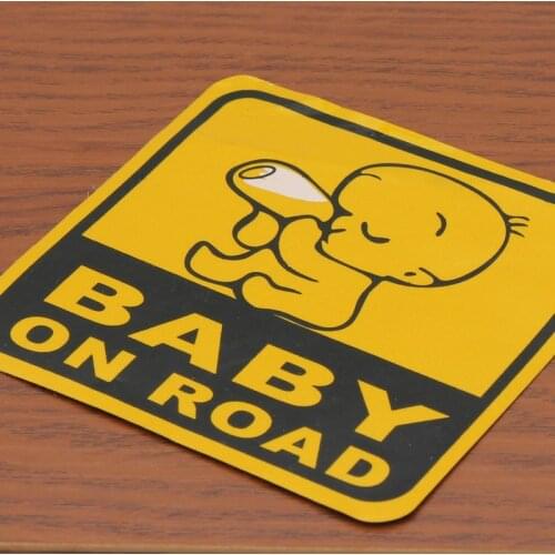 Special Fund for Popular Cars Reflective Stickers Fuel Tank Stickers Baby on Road Baby in Car Mama in Car