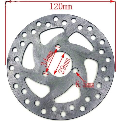 Gas Electric Scooter Brake Disc 120mm/29mm For 47cc 49cc 2 Stroke Pocket Bike Mini Dirt Bike ATV Quad Mini Motorcycle