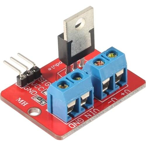 1pc IRF520 Module Smart Electronics 0-24V Top Mosfet Button MOS Driver Module For MCU ARM Raspberry Pi For Arduino DIY Kit