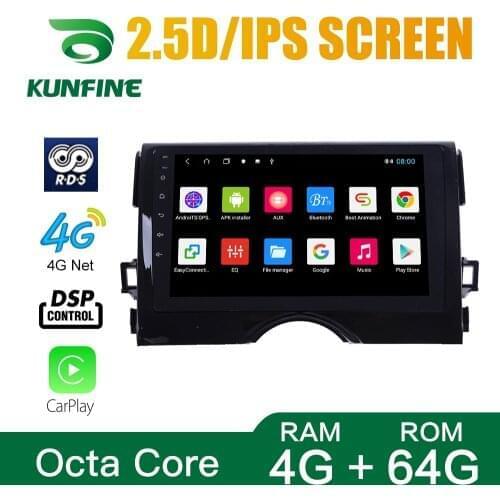Octa Core 1024*600 Android 10.0 Car DVD GPS Navigation Player Deckless Car Stereo For Toyota REIZ 2010-2020 Radio Headunit
