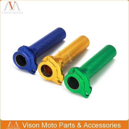 Billet 7/8" 22MM Throttle Clamp Twist Tube Grip For Yamaha YZ125 YZ250 YZ 125 250 1996-2014