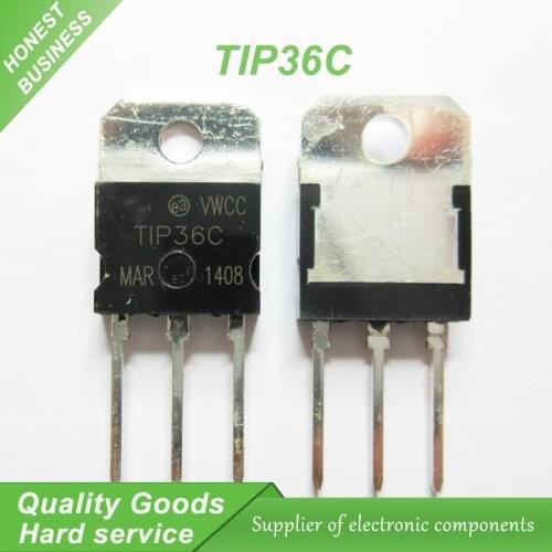 50PCS TIP36C TP36 TO-218 Bipolar Transistors - BJT 25A 100V 125W NPN new original