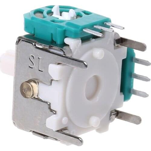 5PCS 3D Analog Joysticks Sensor Module Stick Replacement Repair Parts Game Accessoires for Gamecube Controller