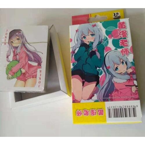 Anime Eromanga Sensei Sagiri Izumi Poker Cards Toy Cosplay Board Game Cards With Box Collection Gift